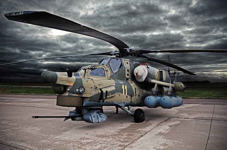 구름, 헬리콥터, 육군, 러시아, 항공, BBC, Mi-28N, 스포일러, 나이트 헌터, 러시아 공군, Mi-28, 마일, Mi 28, 공격 헬리콥터, 블레이드, Mi28n, Ми28, HD 배경 화면