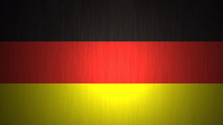 bendera Jerman, Jerman, lajur, simbol, tekstur, Wallpaper HD