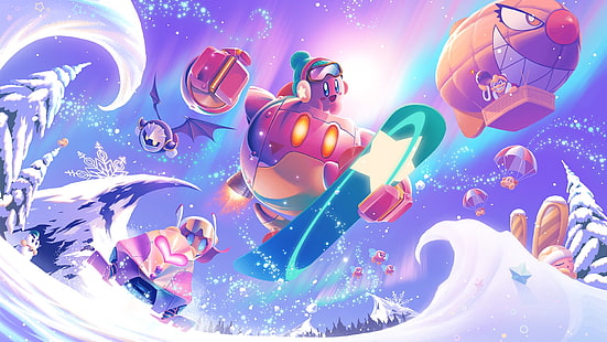 Видеоигра, Kirby: Planet Robobot, Kirby, HD тапет HD wallpaper