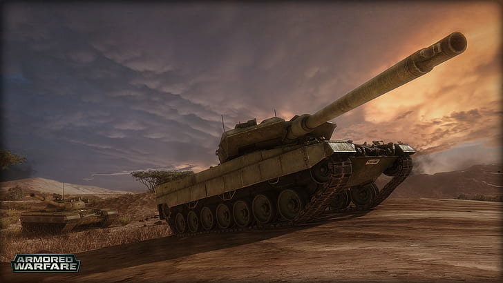 Armored Warfare, tank, video games, HD wallpaper
