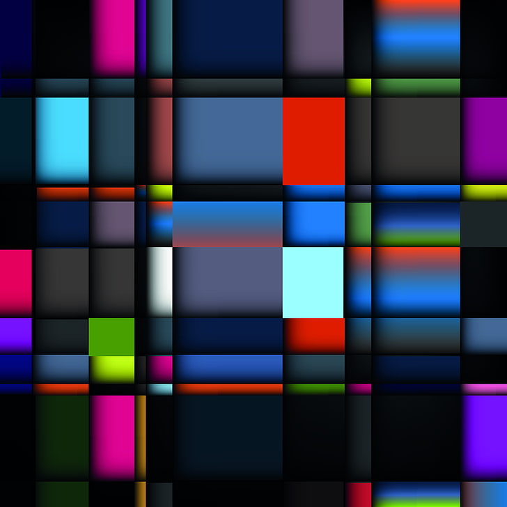 ภาพตัดปะคละสีเวกเตอร์สีสันนามธรรมพื้นหลังเรขาคณิตรูปทรง, วอลล์เปเปอร์ HD