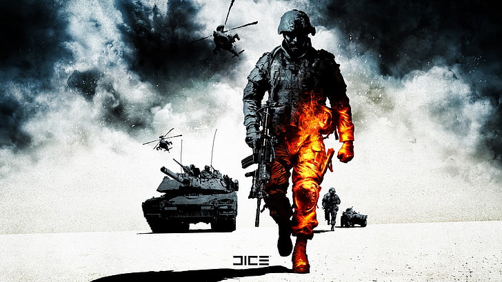 Wallpaper permainan Call of Duty, Battlefield, Battlefield: Bad Company 2, Wallpaper HD