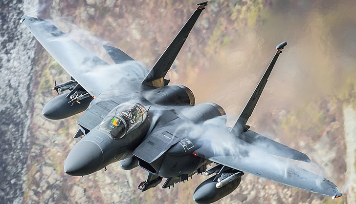 Jet Fighters, McDonnell Douglas F-15 Eagle, Wallpaper HD