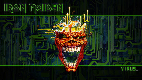 Eddie, Heavy, Iron, Maiden, Metal, HD-Hintergrundbild HD wallpaper