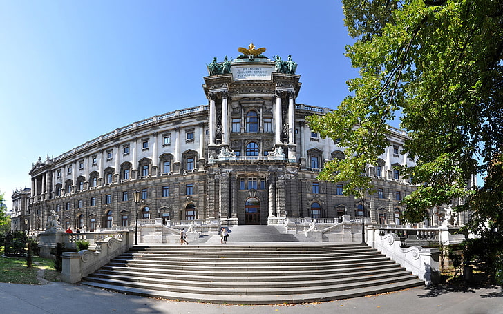 architecture, austria, imperial, palace, vienna, HD wallpaper