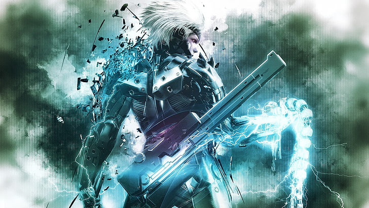 video game screenshot, Metal Gear Rising: Revengeance, video games, HD wallpaper