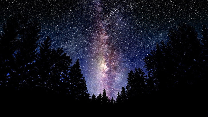 galáxia da Via Láctea da natureza 1920x1080 galáxias espaciais HD arte, natureza, Via Láctea, HD papel de parede