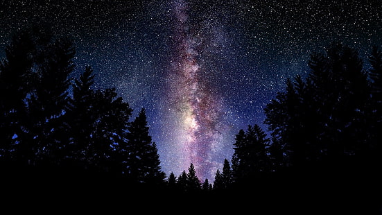 природа млечен път галактика 1920x1080 Космически галактики HD изкуство, природа, млечен път, HD тапет HD wallpaper