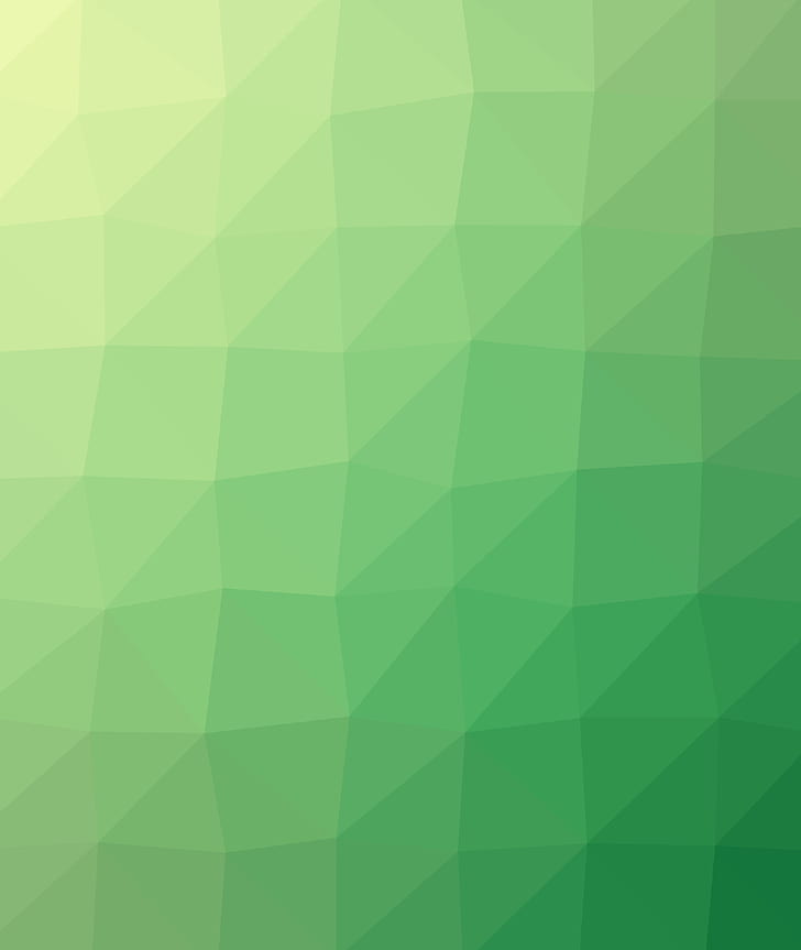 polygon, gradient, convex, triangles, polygons, green, HD wallpaper