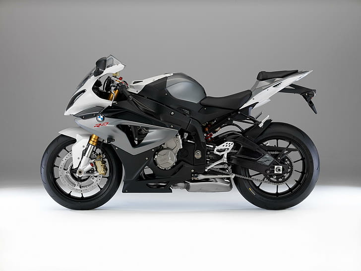 bmw s1000rr 2014写真2、黒と灰色のスポーツバイク、bmw s1000rr、bmwオートバイ、スーパーバイク、スポーツバイク、ストリートバイク、モーター、 HDデスクトップの壁紙