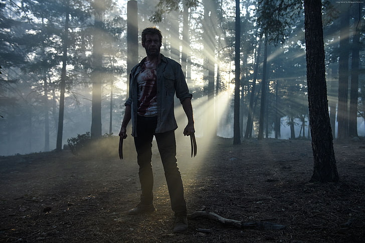 Logan, Hugh Jackman, bästa filmer, Marvel, HD tapet