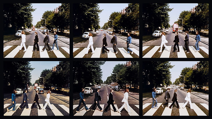 Die Beatles, Abbey Road, HD-Hintergrundbild