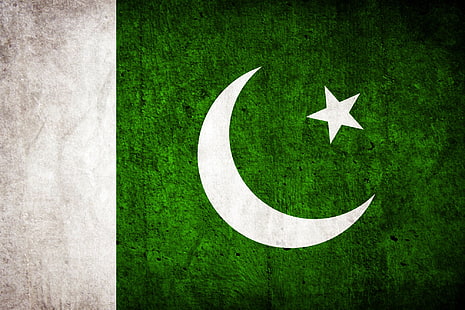 Pakistans flagga, HD tapet HD wallpaper