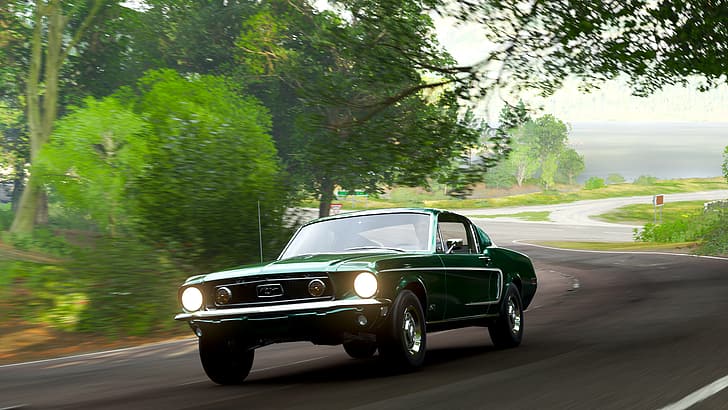 Forza Horizon 4, 1965 Ford Mustang, HD тапет
