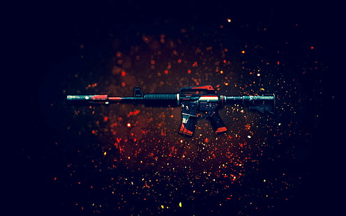 armi, sfondo, fucile, assalto, CS: GO, Sfondo HD HD wallpaper