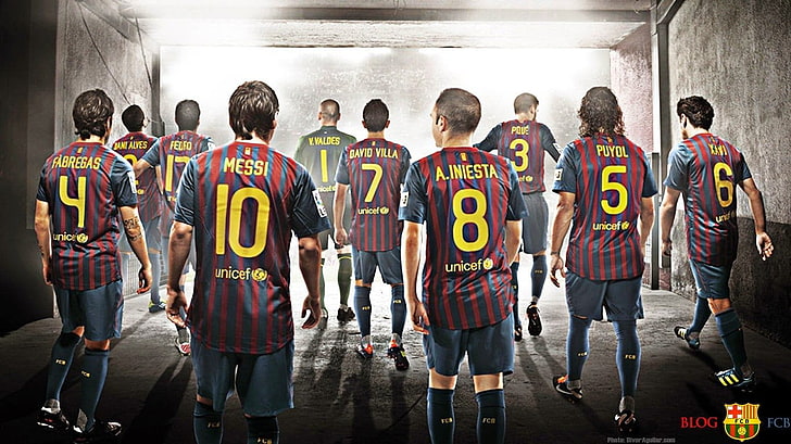 Leonardo Messi, fotboll, FC Barcelona, HD tapet