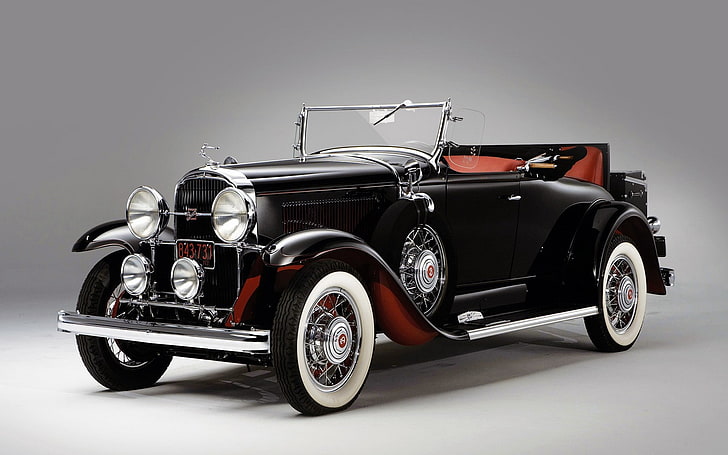 1931 Buick, car, vintage, Oldtimer, vehicle, simple background, HD wallpaper
