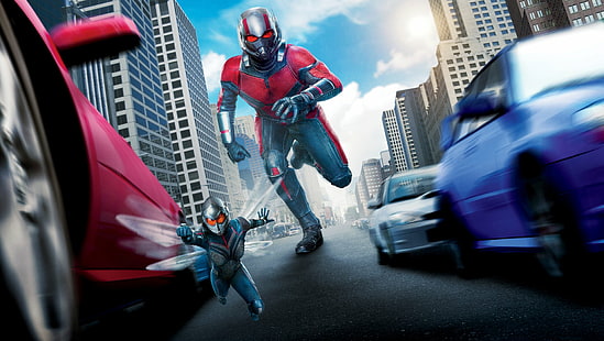 Film, Ant-Man and the Wasp, Ant-Man, Wasp (Marvel Comics), HD tapet HD wallpaper