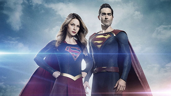 Melissa Benoist, Meilleure série télévisée, Supergirl, superman, Fond d'écran HD HD wallpaper