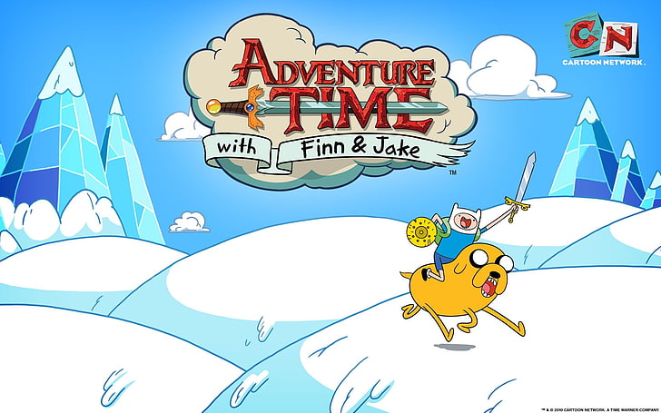The Simpsons Kasing DVD Musim Pertama yang Lengkap, Adventure Time, Finn the Human, Jake the Dog, Wallpaper HD