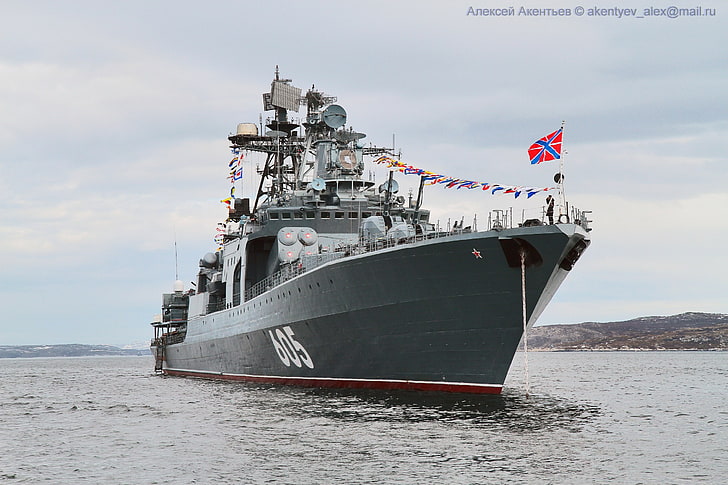 海軍、プロジェクト1155（BOD）「レフチェンコ提督」、 HDデスクトップの壁紙