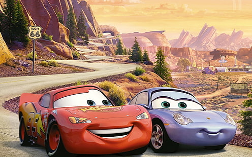 Carta da parati Disney Cars, Cars, Sfondo HD HD wallpaper
