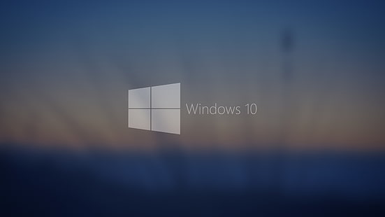 Windows 10 логотип, Windows, Windows 10, Microsoft, HD обои HD wallpaper