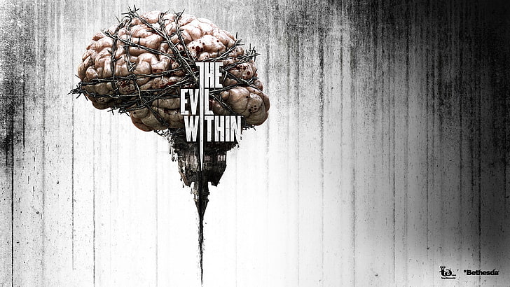 Sfondo di The Evil Within, cervello, male, chiesa, grigio, The Evil Within, videogiochi, Bethesda Softworks, Sfondo HD