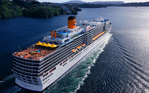 cruise ship, vehicle, ship, HD wallpaper HD wallpaper