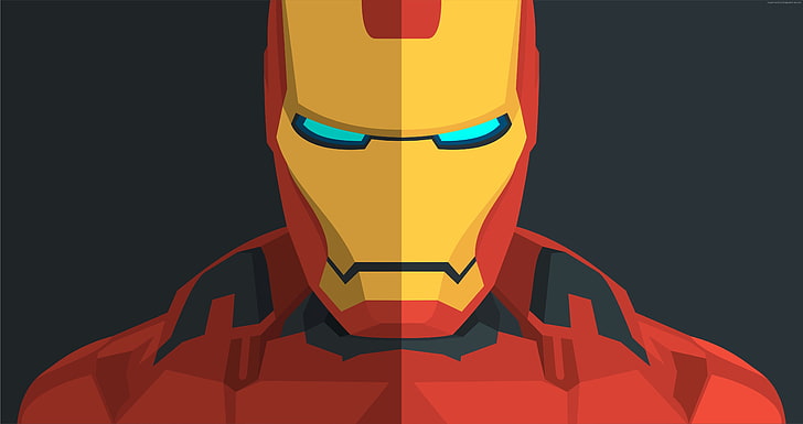 Iron Man, super-héros, Marvel Comics, Fond d'écran HD