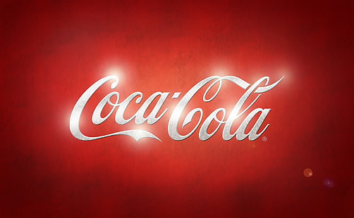 Coca-Cola, logo, Sfondo HD HD wallpaper