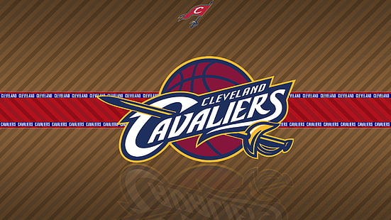  Basketball, Cleveland Cavaliers, Emblem, Logo, NBA, HD wallpaper HD wallpaper