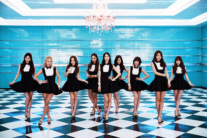 SNSD ، Girls 'Generation ، Tiffany Hwang ، Kim Taeyeon ، Seohyun ، Jessica Jung ، Kim Hyoyeon ، Choi Sooyoung ، Kwon Yuri ، Im Yoona ، Sunny ، cyan، خلفية HD