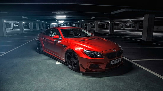 Prior Design BMW 6 Series 2014, สีแดง bmw m5, series, design, 2014, ก่อนหน้า, รถยนต์, วอลล์เปเปอร์ HD HD wallpaper