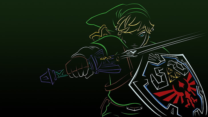 La légende de Zelda Lien fond d'écran, Zelda, La légende de Zelda: L'épée du ciel, Link, Fond d'écran HD