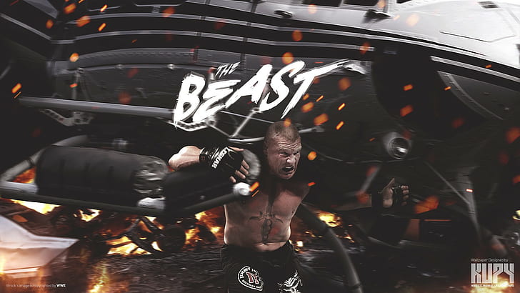 WWE, Brock Lesnar, luta livre, HD papel de parede