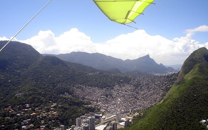 Janeiro, Rio, Rocinha, Slum, HD-Hintergrundbild
