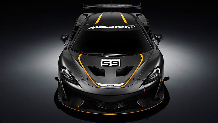 McLaren, McLaren 570S, McLaren 570S GT4, Fond d'écran HD