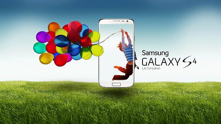Samsung Galaxy S4広告、Samsung、広告、 HDデスクトップの壁紙