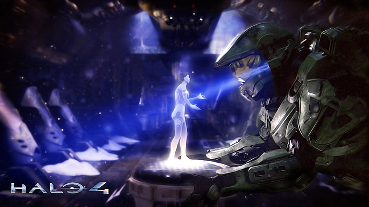 Ilustración del juego Halo 4, Halo, Master Chief, Cortana, Halo 4, Halo: Master Chief Collection, Xbox One, Xbox, videojuegos, Fondo de pantalla HD