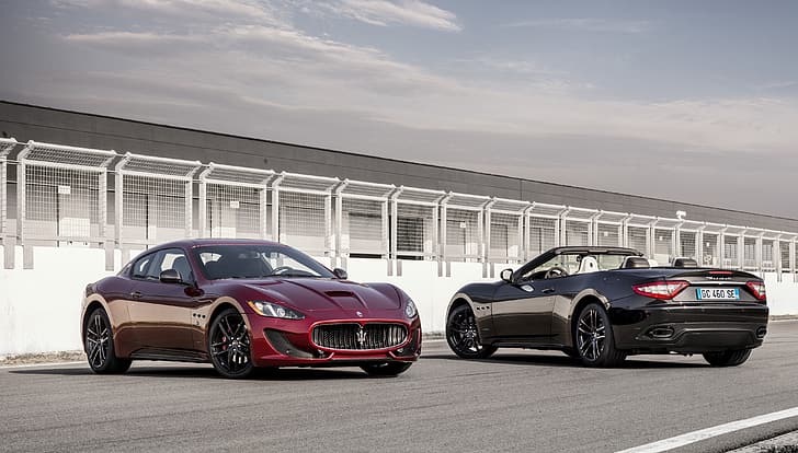 Maserati, Auto, GranTurismo, Sport, Sonderedition, GranCabrio, Metallic, HD-Hintergrundbild