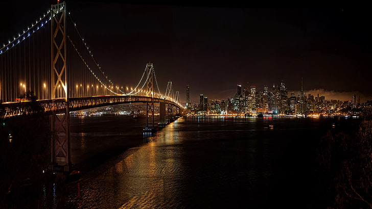 San Francisco Oakland Bay Bridge y el centro de San Fra 98230079, Fondo de pantalla HD