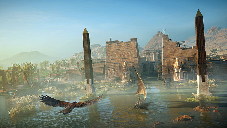 Assassin's Creed, Ubisoft, Assassin's Creed: Origins, Fond d'écran HD