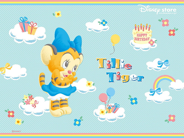 休日 誕生日 子供 かわいい ディズニー タイガー ティリータイガー Hdデスクトップの壁紙 Wallpaperbetter