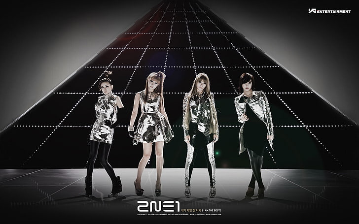 2ne1, танц, k поп, корея, корейски, поп, плакат, HD тапет