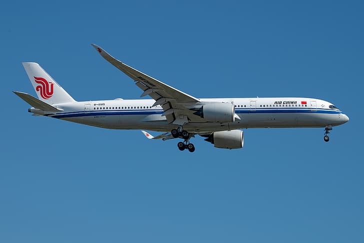 Airbus, Air China, A350-900, HD papel de parede