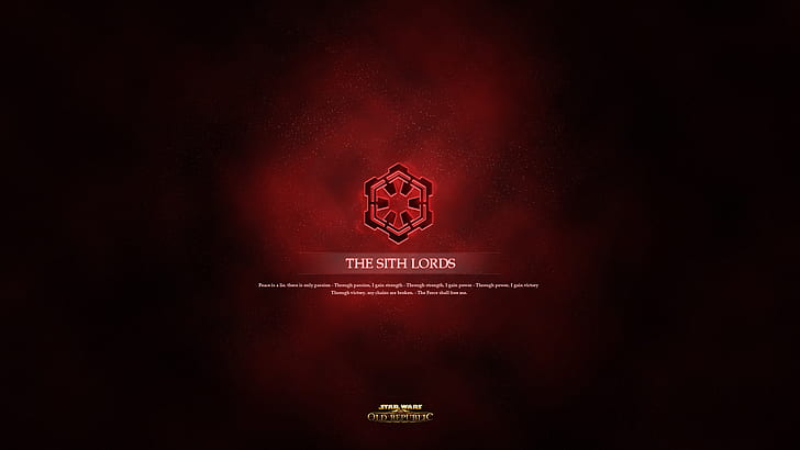 Star Wars The Old Republic Sith Red HD, the 5th lords, video games, the, red, star, wars, old, republic, sith, HD wallpaper