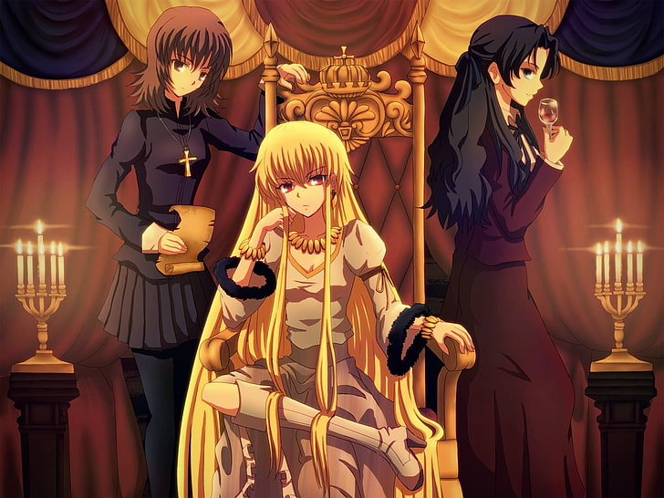 Anime Girls, Fate / Zero, Fond d'écran HD