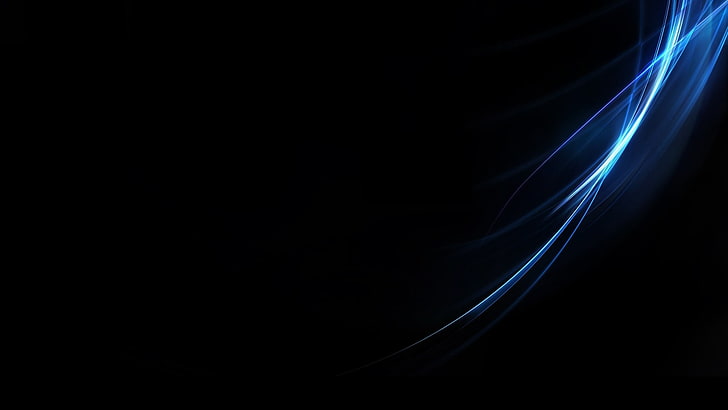 Абстрактный синий черный минималистичный 1920x1080 Арт Минималистичный HD Арт, Синий, Абстракция, HD обои