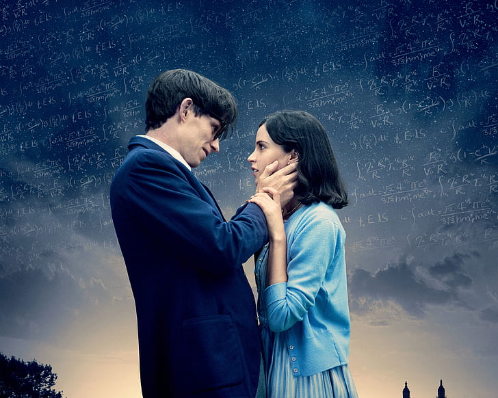 Love, Girl, Light, Clouds, Sky, Life, Sun, and, The, Boy, Jane, Year, Story, Movie, Film, Everything, Romance, Felicity Jones, Drama, Universal Pictures, Lovers, 2015, Symbols, Biography, Formulas, The Theory of Everything, Focus Features, Hawking, Stephen, Eddie Redmayne, Incredible, Theory, Working Title Films, HD wallpaper